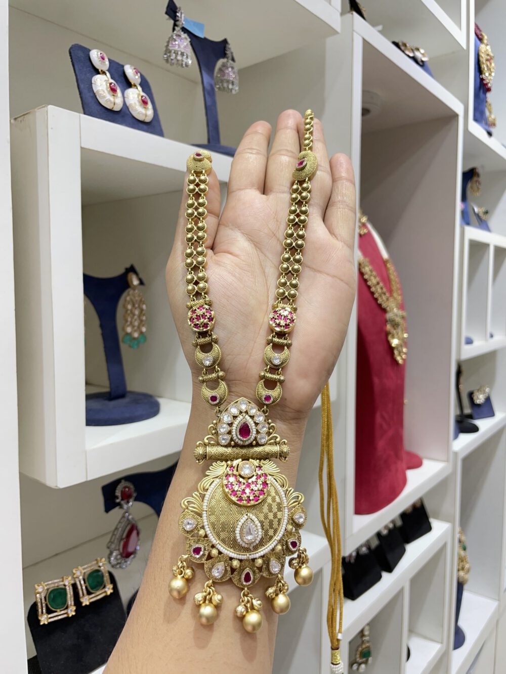 Antique Gold Long Set #48499