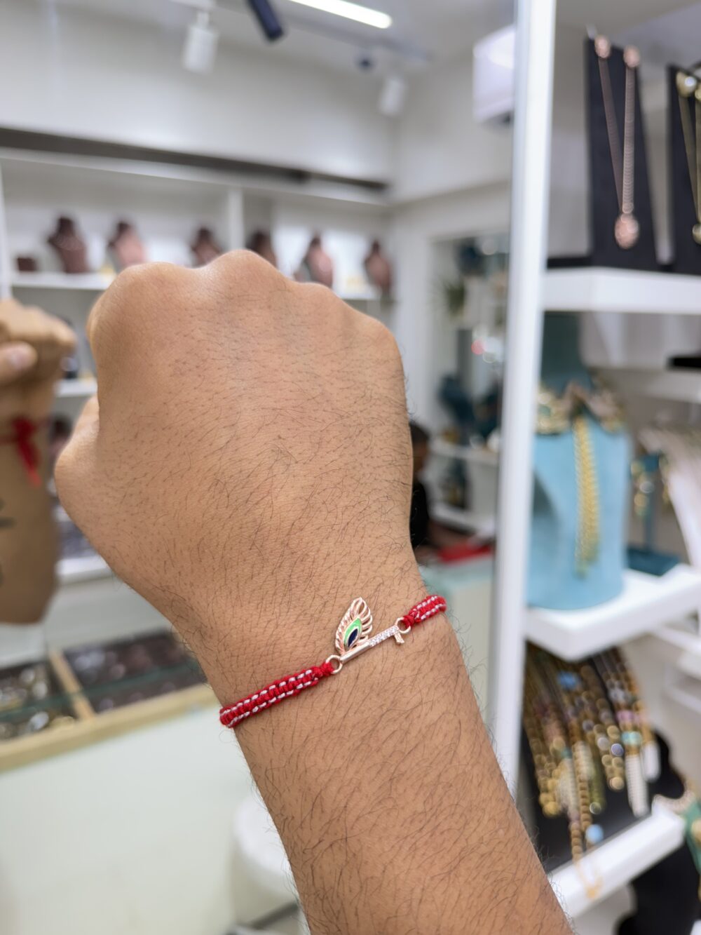 92.5 silver rakhi # 1013
