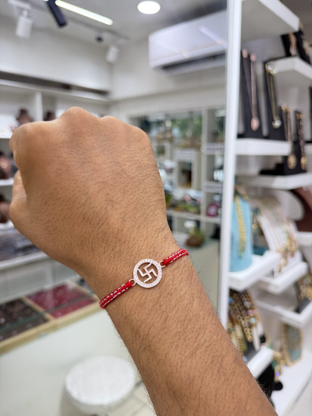 92.5 silver rakhi # 1012